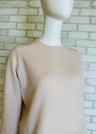 ❤️⚜️женский пудровый шерстяной свитер,джемпер !