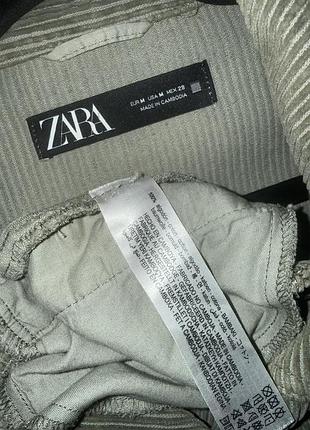 Вельветова рубашка zara 5