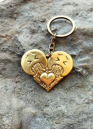 Валентинка ригачка емодзі смайлик брелок