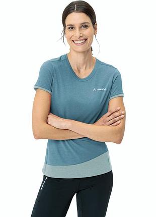 Vaude спортивна футболка із суміші вовни мерінос та поліестеру