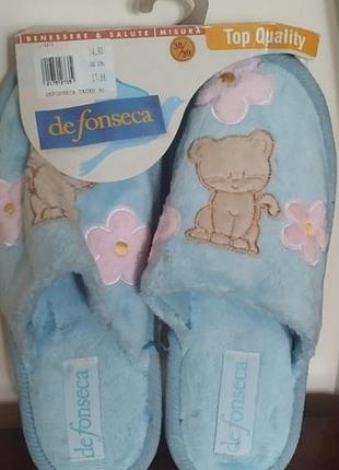 Тапочки кімнатні de fonseca італія