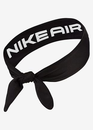 Теннисная повязка бандана nike head tie skinny air graphic sweatband tennis bandana