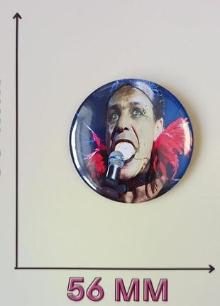 Значок рамштайн rammstein 5,6 см (27418)