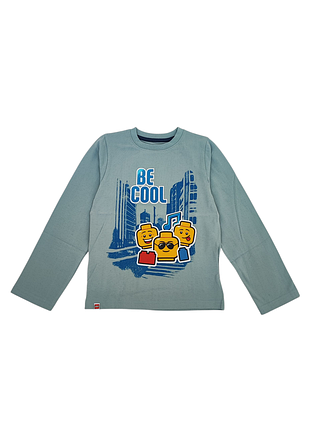 Детский лонгслив для мальчика lego светло-зеленый (25090628)