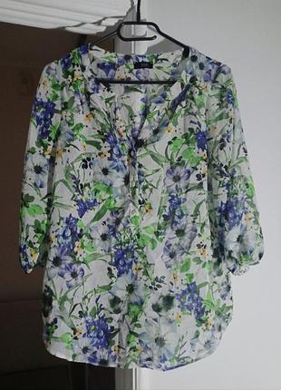 Блузка з прозорого шифону