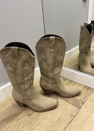 Жіночі сапоги/черевики/ковбойки