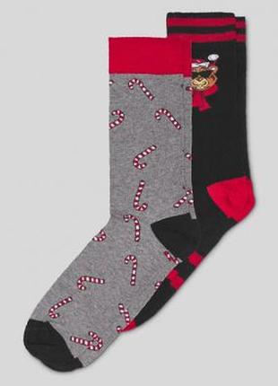 Шкарпетки набір набором 39 40 41 42 класичні новий рік подарунок новорічні різдво