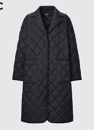 Пальто uniqlo чорне обмін