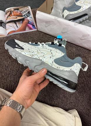 Travis scott x nike air max 270 react 'gray'