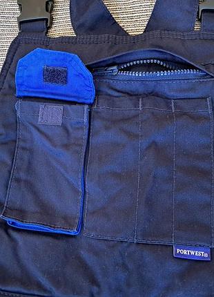 Полукомбинезон portwest tx17nar комбинезон рабочий утепленный 4