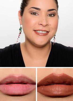 Mac amplified lipstick - smoked almond помада для губ