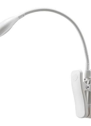 Лампа с зажимом для чтения книг ikea 702.867.49