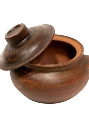 Горщик 600мл гладкий тм етно кераміка