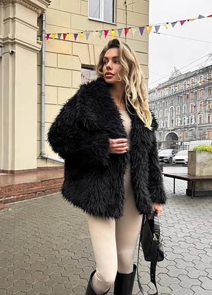 Шуба з еко-лами