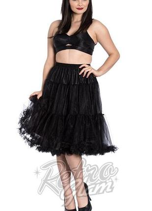 Вінтажна спідниця-пачка під'юбник вінтаж нижня спідниця пишна підспідничник-підспідник ретро banned готичний під'юпник готика y2k killstar dollskill