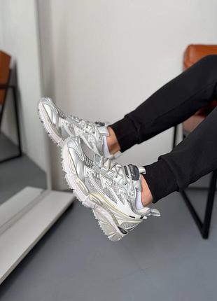 Off-white be right back white silver