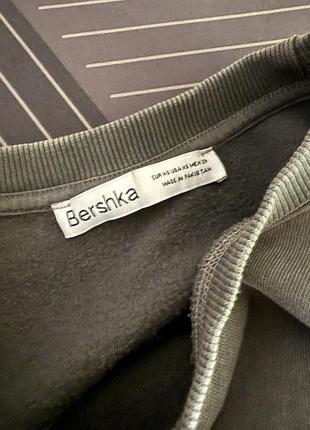 Графітовий світшот на флісі🩶 5