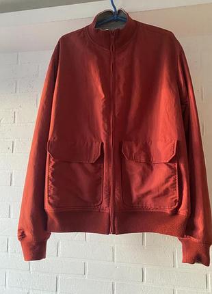 Куртка двостороння uniqlo m унісекс