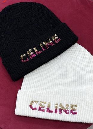 Шапка celine