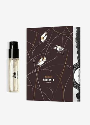 Memo eau de memo парфумована вода (пробник)