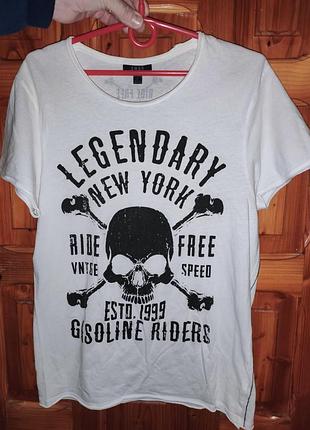 Стильная фирменная футболка катон бренд.smog.м