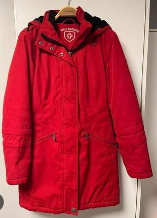 Wellensteyn німеччина стильна тепла водовітронепроникна парка куртка подовжена жіноча