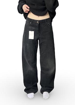 Широкі джинси bershka baggy jeans беггі штани бершка barrel super баггі wide