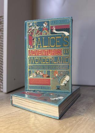 Alice's adventures in wonderland minalima ілюстроване видання