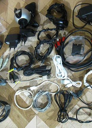 Веб-камеры переходники адаптеры мобильные зарядные usb переходники и другое одним лотом