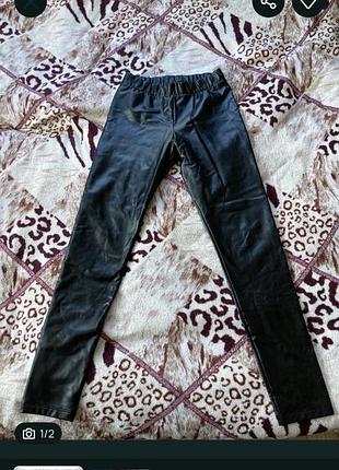 Легінси з еко-шкіри