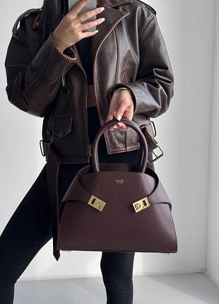 Жіноча сумка ferragamo salvatore brown коричнева