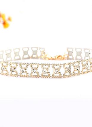 Чокер под золото