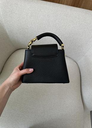 Сумка capucines louis mini black vuitton /gold 3