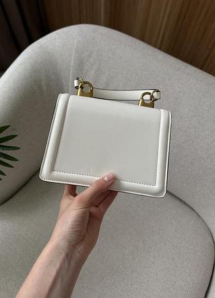 Сумка dolce small smooth calfskin gabbana devotion bag white 4