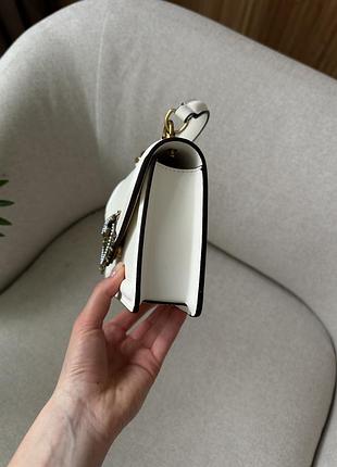 Сумка dolce small smooth calfskin gabbana devotion bag white 5