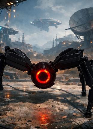 Дрон arc raiders leaper з rgb підсвіткою — вау декор для геймера або колекціонера!