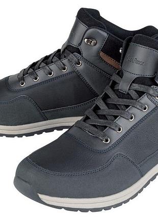 Черевики демісезонні для чоловіка livergy lidl 362270 45 темно-синій