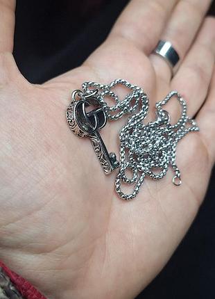 Подвеска серебряная новая