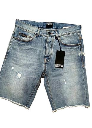 Джинсовые шорты versace jeans couture /13997/