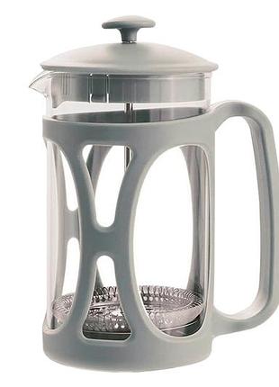 Френч-пресс maestro 800мл x пластик серый (mr-1663-800-grey)