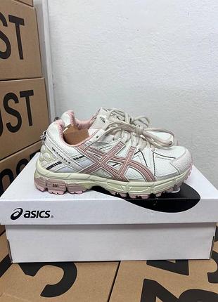 Кроссовки asics gel-kahana 8 white pink