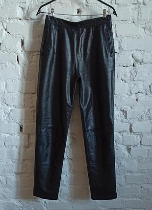 Брюки из натуральной кожи s-m