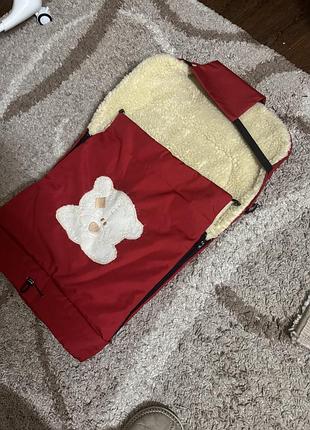 Зимовий конверт у візочок