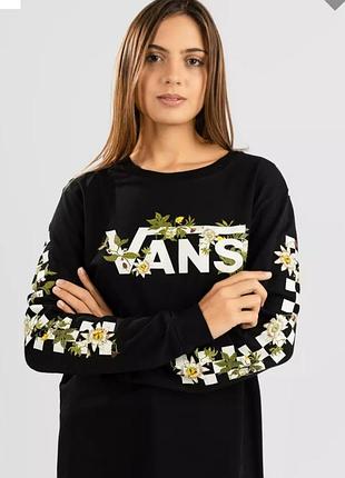 Кофта лонгслив футболка с длинным рукавом vans