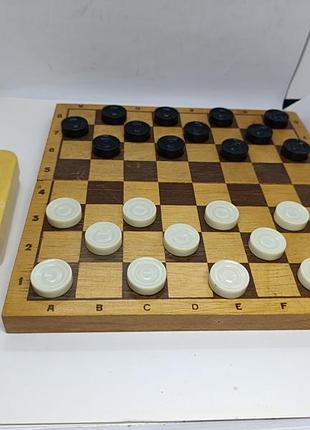 Советские шашки с деревянной доской набор шашек деревянная доска игра для детей и взрослых ссср