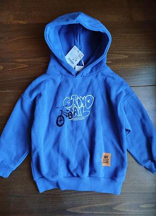 Бомбер дитячий капюшонка кофта начос zara для хлопчика