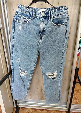 Джинсы женские мом,новые размер с