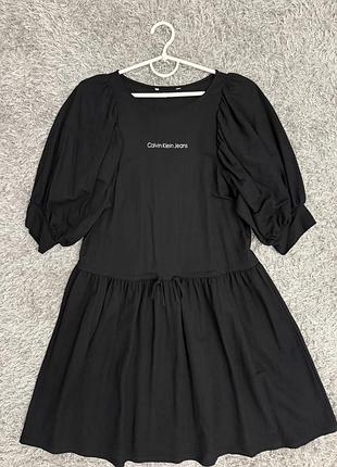 Сукня брендова фірмова чорне жіноча плаття до коліна