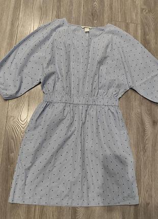 Котонова сукня, сарафан h&m з двома кишенями