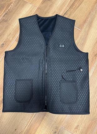 Жилет з підігрівом від usb 11 зон